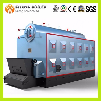 wood fired industrial water tube szl steam boiler