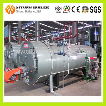 High Technology Safety Value 8ton heavy oil steam boiler