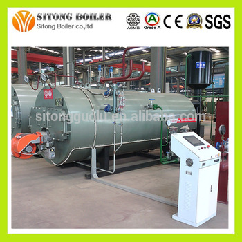 Unique Seal Smoke box 1000kg hr steam heating boiler