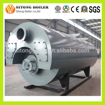 Unique Seal Smoke box 1000kg hr steam heating boiler