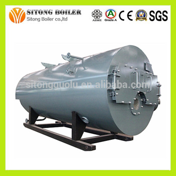 Advanced automatic control Level natural gas steam boiler for weaving mills
