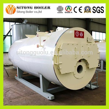 Wetback Three Passed Advanced automatic oil fired wns steam boiler