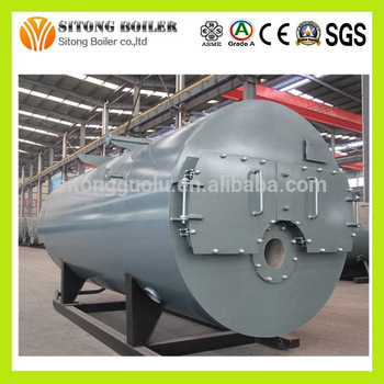 Wetback Three Passed Advanced automatic oil fired wns steam boiler