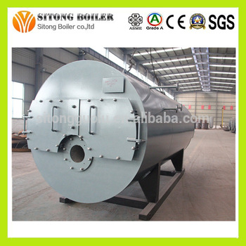 High Standard Natural Gas fired Steam Boiler For Milk Mill