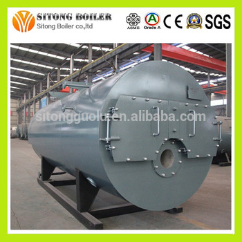 Large diameter corrugated furnace Gas Oil Steam Boiler Burner