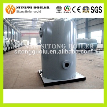 Good Performance 1 ton natural outdoor gas boiler