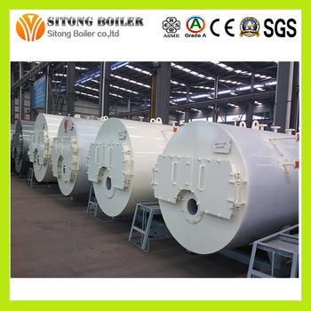 china supply horizontal oil gas steam boiler equipment