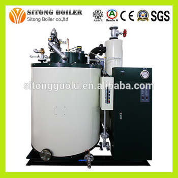 Convenient installation on site natural gas steam boiler system