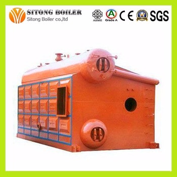 Thread Smoke Tube steam boiler with italy burner
