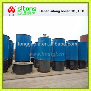 Heat conduction oil boiler with coal burner