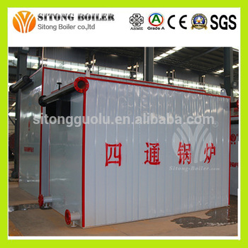 wood fired heat conducting oil furnace