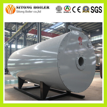 horizontal organic heat carrier furnace