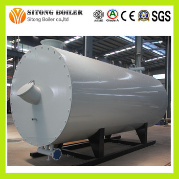 lpg fired thermal oil boiler with burner