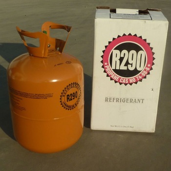refrigerant gas propane r290 10kg 50lb