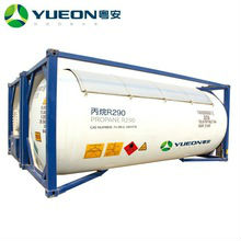 refrigerant gas propane r290 ISO tank