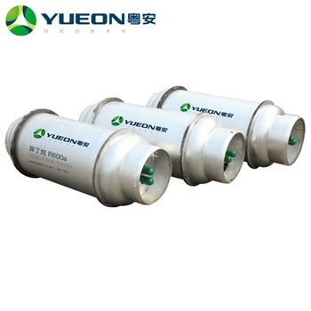refrigerrant gas r600a for 800l cylinder