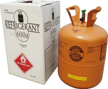pure refrigerant gas isobutane r600a for freezer