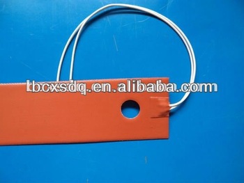 3v 12v 24v 36v 110v 120v 220v 240v 360v 480v Silicone band heater with plug CE UL ISO9001 ROSH