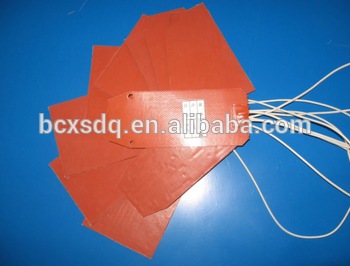 12v Customized High Quality Electric Silicone Rubber Flexible Heaters