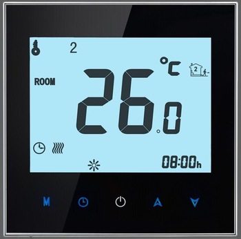 BECA 95 240VAC Data Memory LCD 5 2 six periods Weekly Programmable 3A Water Heating Room Thermostat
