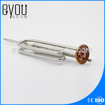48 mm copper cap electrical resistance to heat water,long probe container electric heat pipe,electric boiler parts