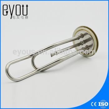105mm cap boiler heater element,heating tube to heat water,double proble container electric heat tube