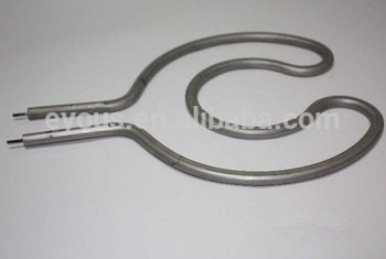 heating elements for Korean electric heat pan, electric stove / fire heater pipe,processing with supplied drawings