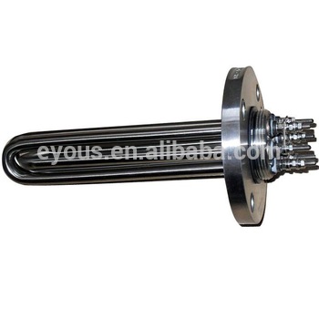 strong corrosion resistance heating elements,316L Flange electric heating tube,Electric heater flange cluster type pipe