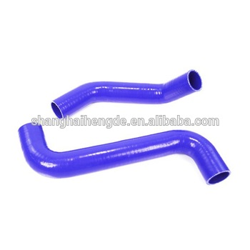 FOR SUBARU WRX STI GDA GDB EJ20 SILICONE RADIATOR HOSE KIT 2PCS 00 07