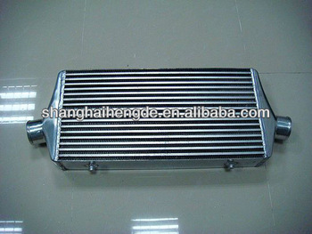 Universal intercooler 600 298 105 bar and plate front mount intercooler