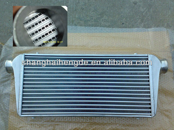 Universal intercooler 470 294 75 bar and plate intercooler silicone hose kit