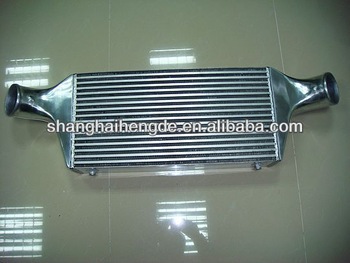 Hot sale universal aluminium intercooler 330 141 6 52 delta fin intercooler for scania