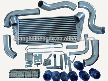 Auto Parts Aluminum For TOYOTA SUPRA JZA80 GREDAY Intercooler piping kit