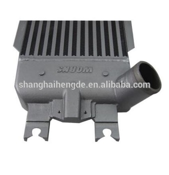 Aluminum Intercooler fit forNISSAN GU Patrol Rail 3 0L ZD30 turbo diesel 2007 2012 08 09 11