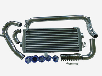 Automotive Auto Car Aluminum Intercooler kit For Mitsubishi Lancer EVO10 EVO X Aluminum Intercooler and aluminum Piping Kit