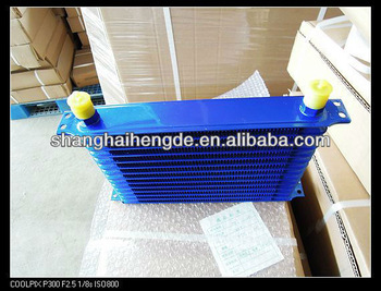 Universal oil cooler 9 rows 300 120 50MM oil cooler for cnc machine