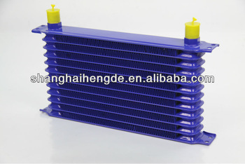 Universal oil cooler 10 rows 255 78 50MM oil cooler for volvo