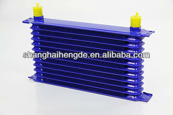 Universal oil cooler 13 rows 255 100 50MM oil cooler for excavator