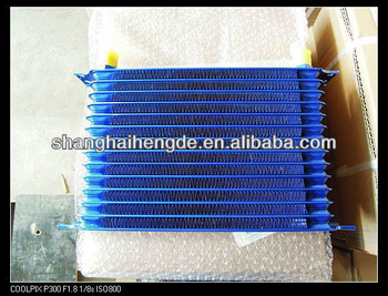Universal oil cooler 10 rows 255 78 50MM komatsu oil cooler cover