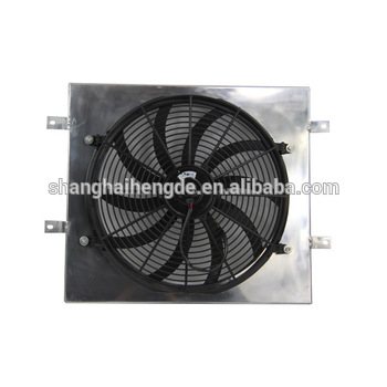 Aluminum Auto Car Radiator Shroud Fan For TOYOTA SUPRA RZ Turbo Mark IV JZA80 2JZ GTE TWIN TURBO