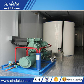2017 Good performance 10t flake ice machine in 20ft container