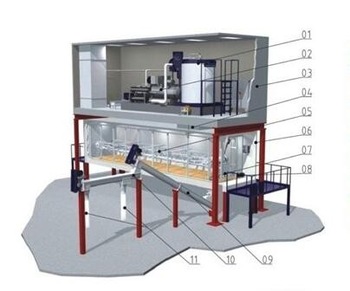 High quality and durable 20t containerized flake ice machine