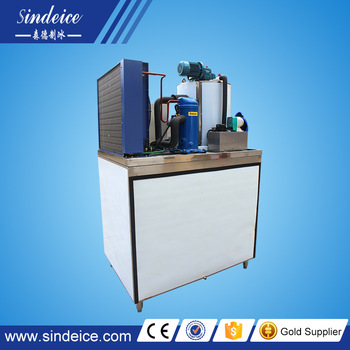 Stainless Steel 304 Ice Cream Maker with Bitzer Compressor for Bar Supermarket Restaurant