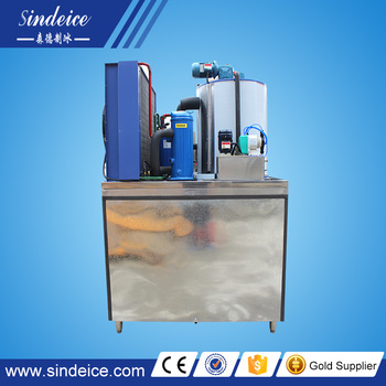 Factory manufactured 2t flake ice machine with evaporator