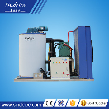 2017 New design 3000kg 3 ton per day flake ice making machine