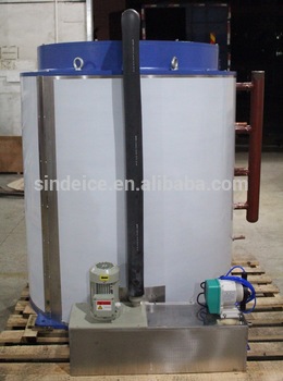 Sindeice 10T 24h flake ice maker evaporator