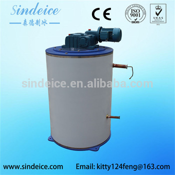 Sindeice seawater flake ice drum 2 5T 24h