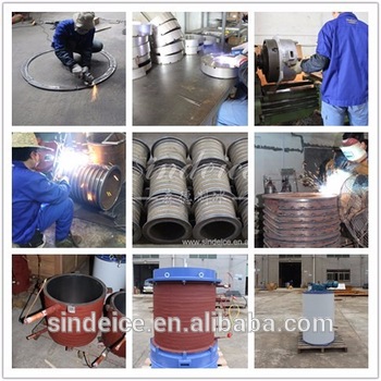 CE ISO approved high capacity 40ton flake ice machine evaporator for flake ice plant