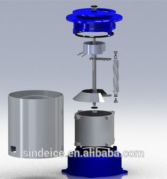 CE ISO approved 0 5T capacity flake ice generator flake ice machine evaporator