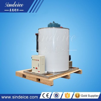 China factory supply 4t 24hr flake ice maker evaporator
